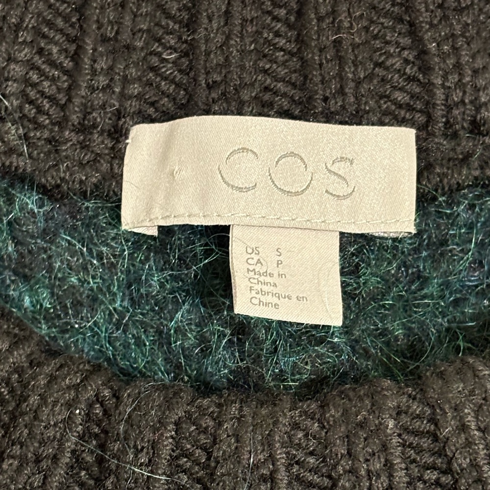 COS Merino Wool/ Polyester blend Sweater Size S - Picture 9 of 10